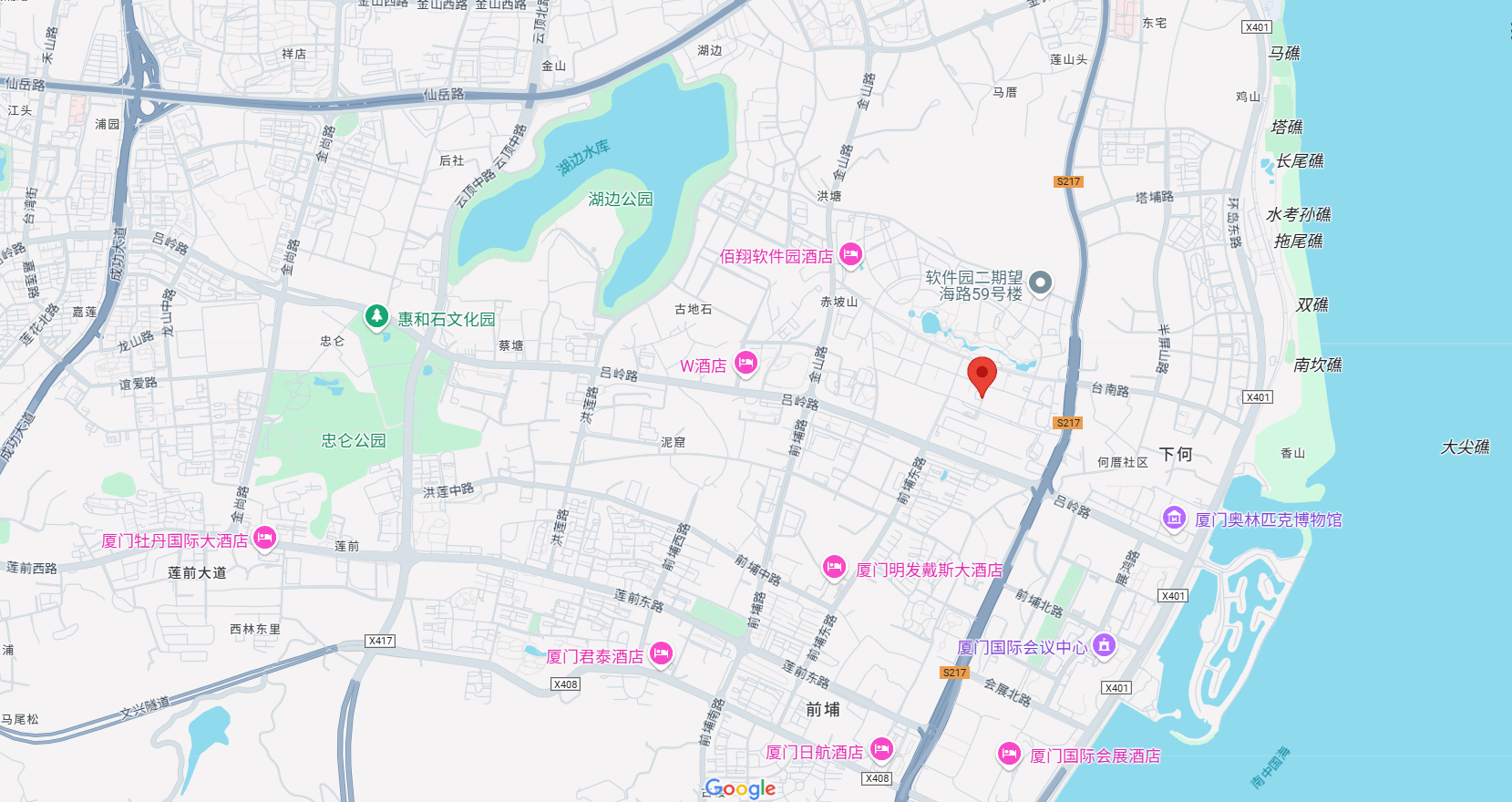 Map showing location of Lonrich Arts & Crafts Co., Ltd.